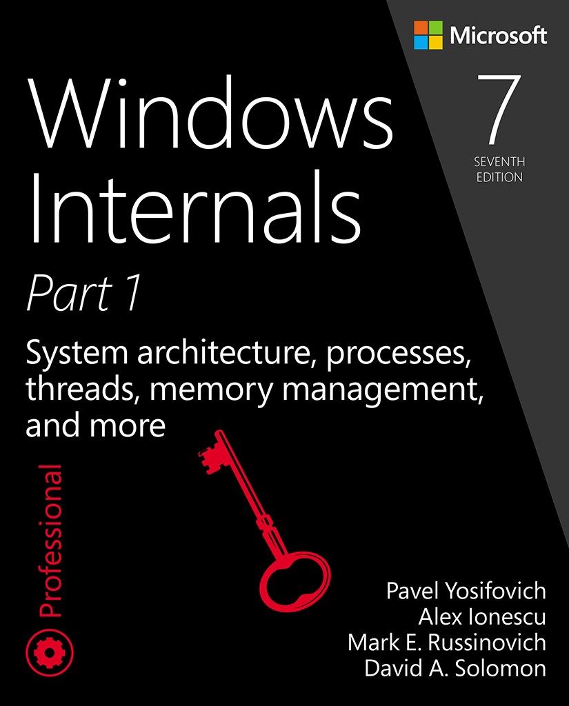 Windows Internals, Part 1: System architecture, processes, threads, memory management, and more, 7th Edition